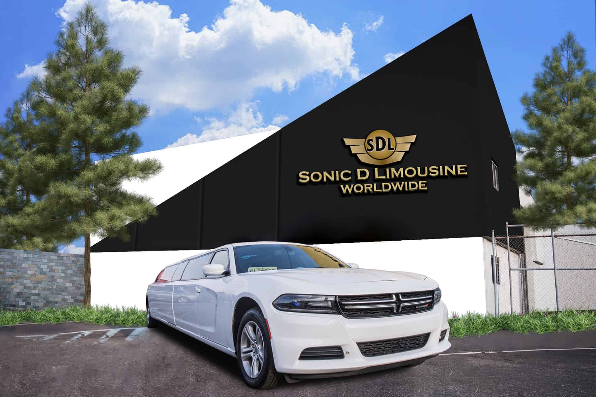 Dodge Charger Limo with BG of Sonic D Limousine