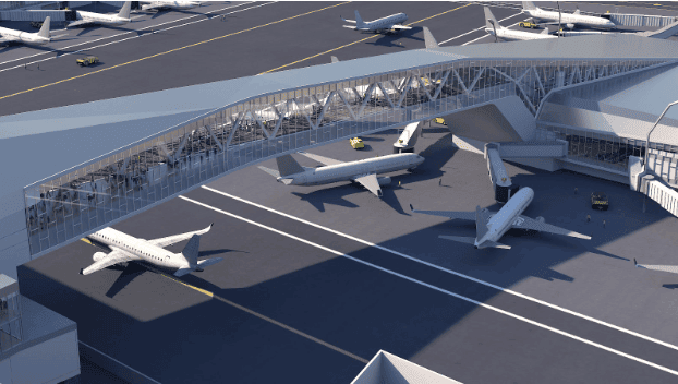 At LaGuardia Airport, planes are being inspected