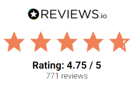 Reviews.io with rating of 4.7